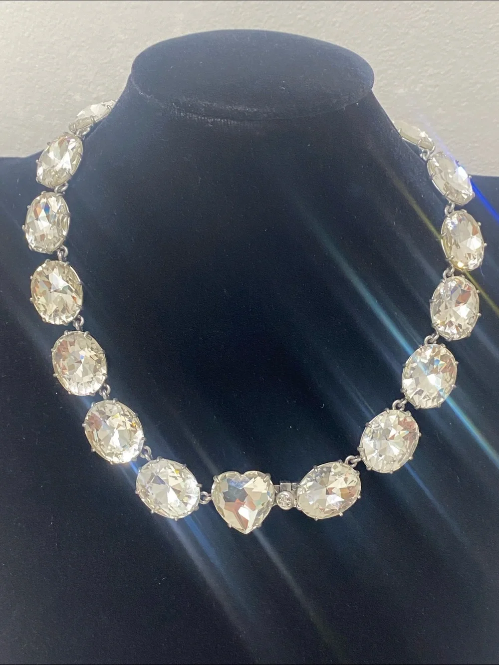 Tory Burch Stunning Crystal Collar Rivière Necklace 🤩🤩